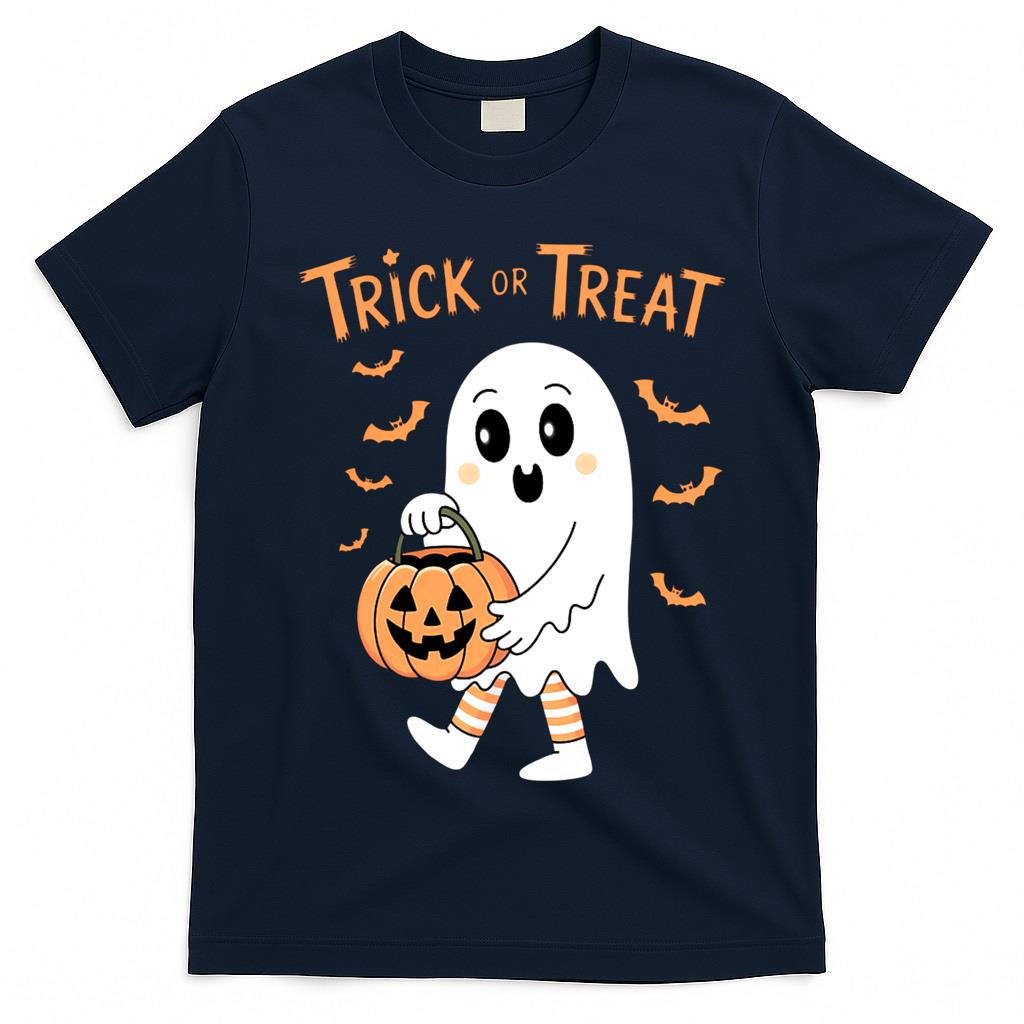 Cute Ghost Trick or Treat Halloween Essential T-Shirt