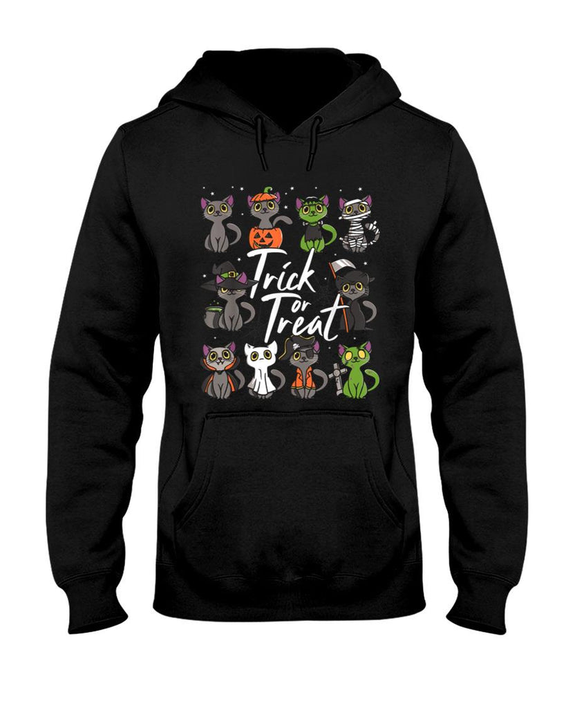 Cute Halloween Cats Trick or Treat T-Shirt