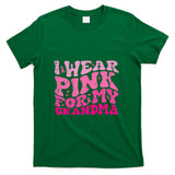 Kids Breast Cancer Pink Grandma Retro Awareness Girls Boys Kids T-Shirt