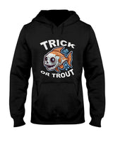 Fish Halloween Fishing Trick Or Treat Spooky Fisherman T-Shirt
