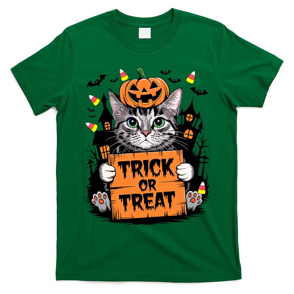 Trick or Treat Halloween Cat Essential T-Shirt