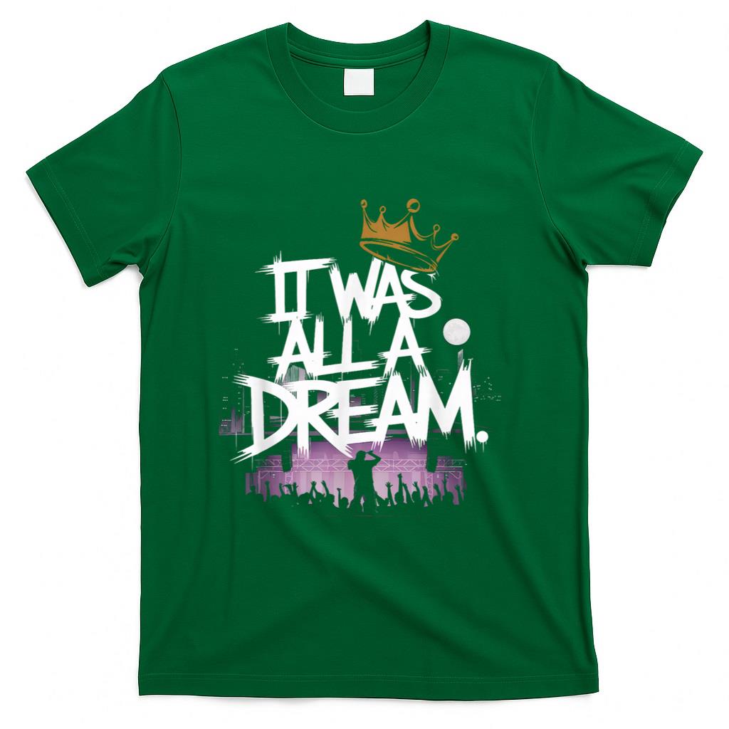 Retro Nostalgia - It Was A Dream Tshirt Men Women Rap 1990s Music Hip Hop T-Shirt