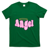 Retro Nostalgia - Angel y2k Aesthetic 2000s Millennial Nostalgia Retro Pink T-Shirt