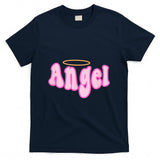 Retro Nostalgia - Angel y2k Aesthetic 2000s Millennial Nostalgia Retro Pink T-Shirt
