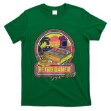 Retro Nostalgia - Retro Gamer Vintage 80s & 90s Japanese Arcade Video Games T-Shirt