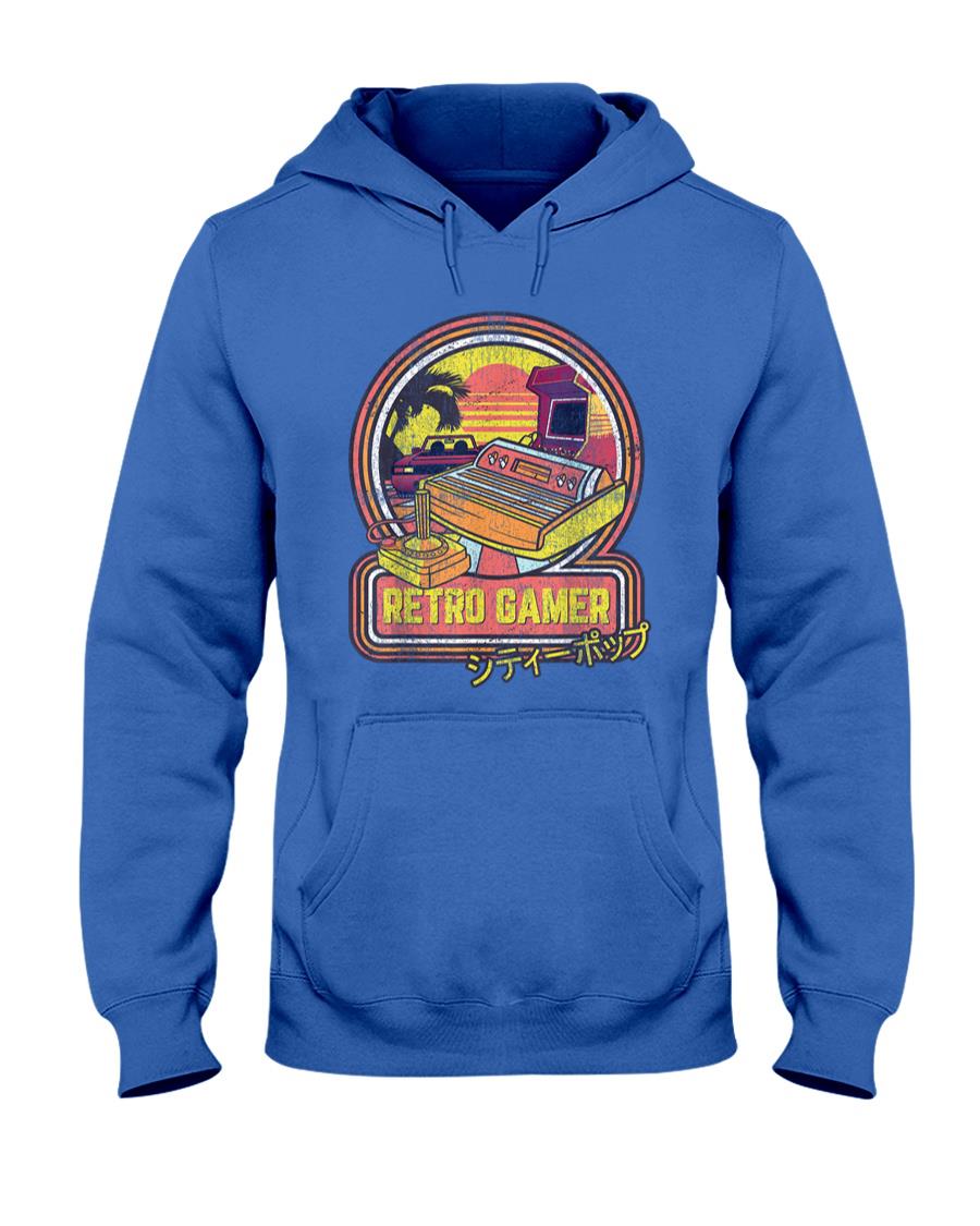 Retro Nostalgia - Retro Gamer Vintage 80s & 90s Japanese Arcade Video Games T-Shirt