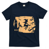 Witch Golf Club Sports Halloween Day Spooky Trick Or Treat T-Shirt