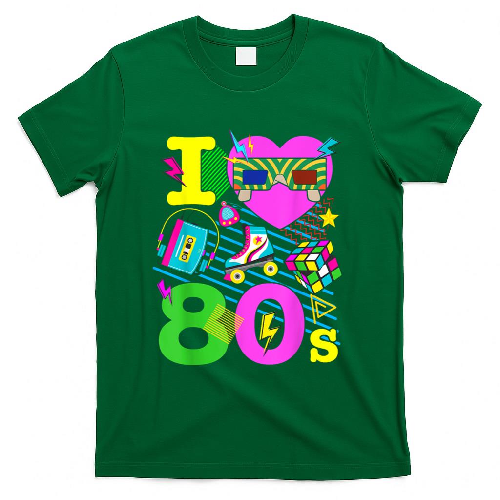 Retro Nostalgia - I Love The 80s Vintage Fun Retro Nostalgia T-Shirt