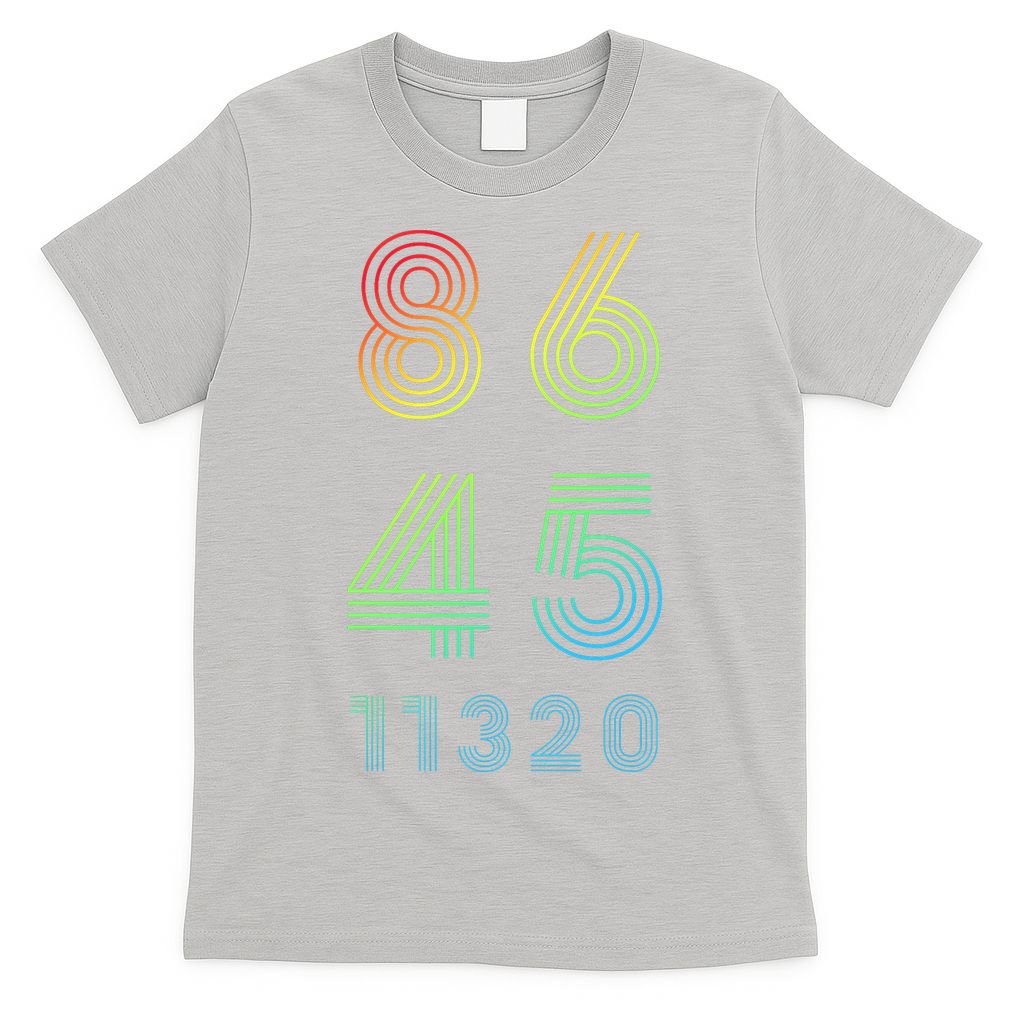 86 45 2020 Cool Retro Anti Trump - Vote 8645 - 864511320 T-Shirt