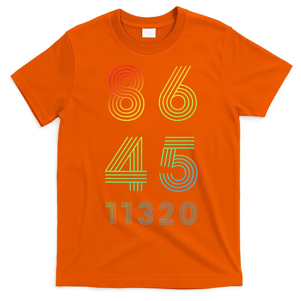 86 45 2020 Cool Retro Anti Trump - Vote 8645 - 864511320 T-Shirt