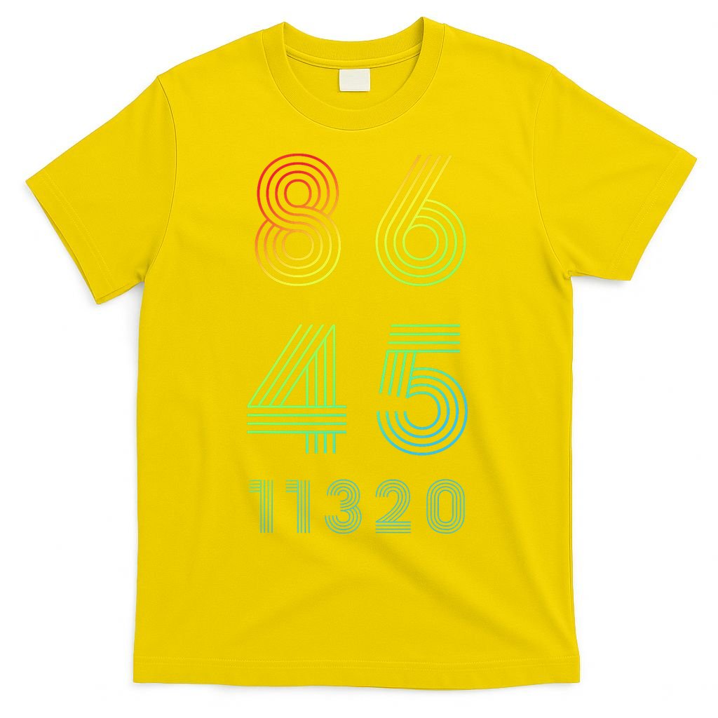 86 45 2020 Cool Retro Anti Trump - Vote 8645 - 864511320 T-Shirt