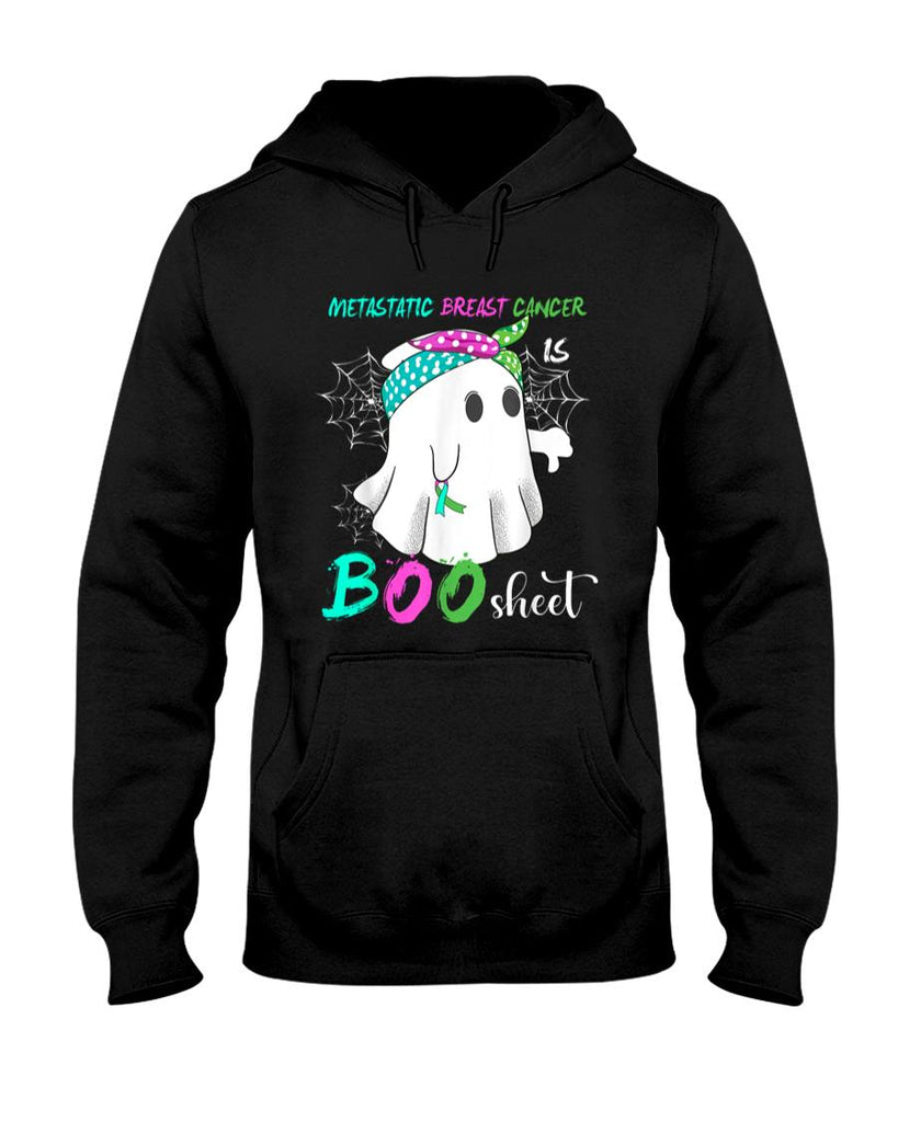 Metastatic Breast Cancer is Boo Sheet Halloween Costume T-Shirt