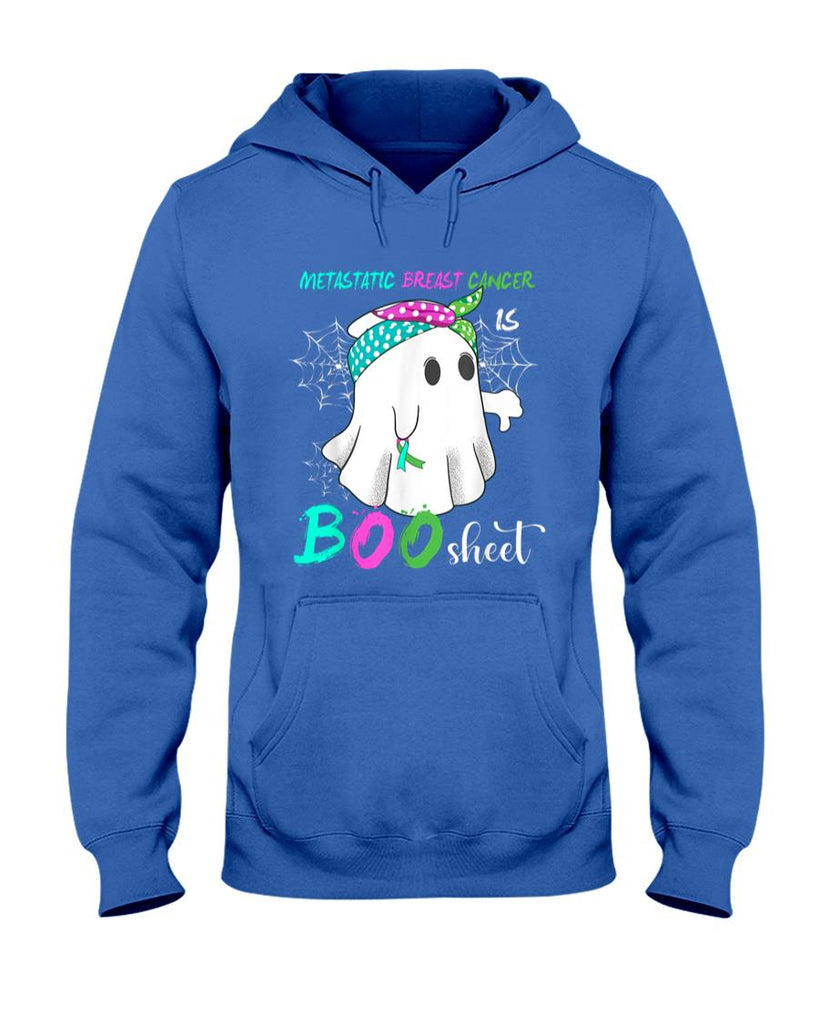 Metastatic Breast Cancer is Boo Sheet Halloween Costume T-Shirt