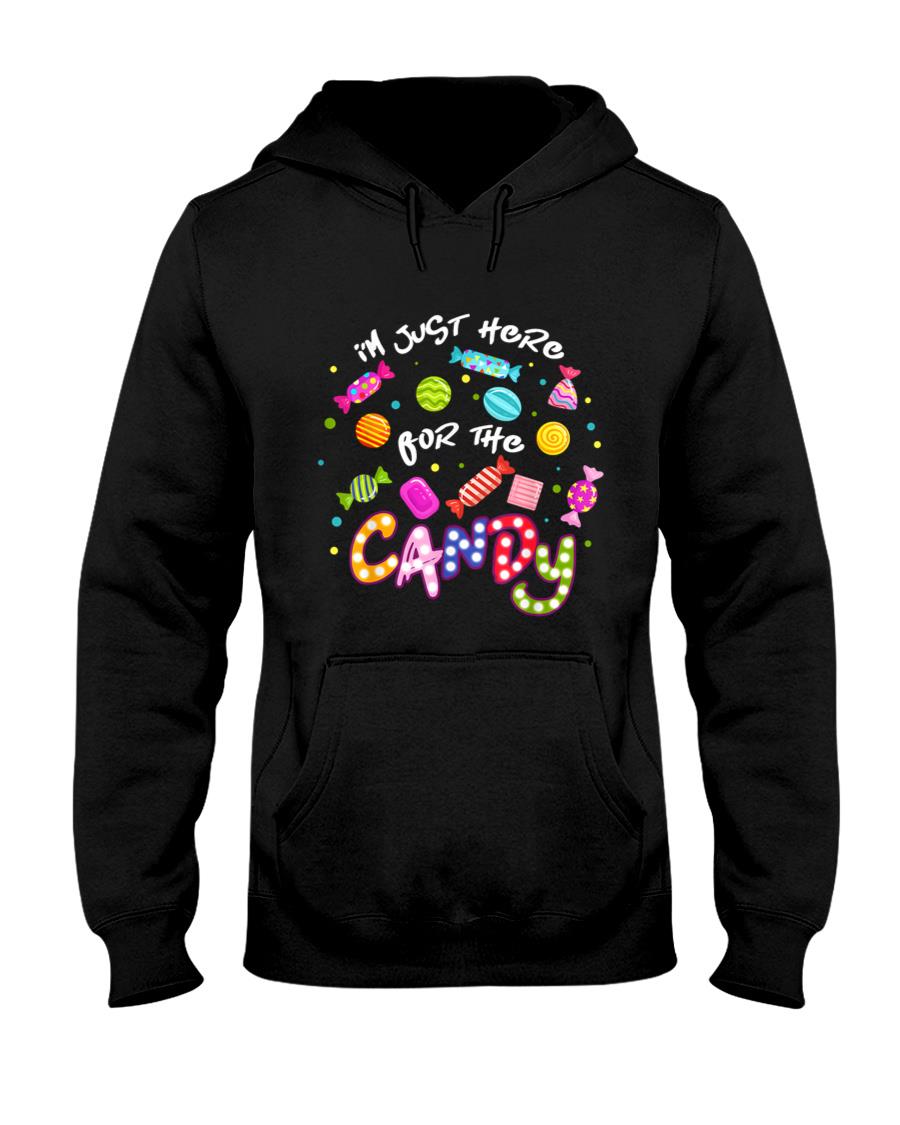 Im Just Here For The Candy Funny Halloween Trick or Treat T-Shirt