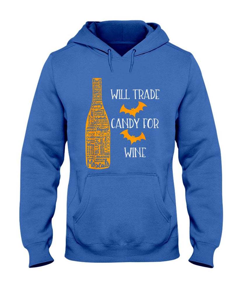 Funny Will Trade Candy for Wine Trick or Treat T-Shirt