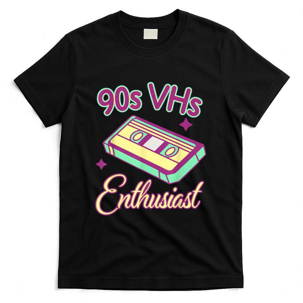Retro Nostalgia - Retro VHS Nostalgie Vintage Kassettenliebhaber Design T-Shirt