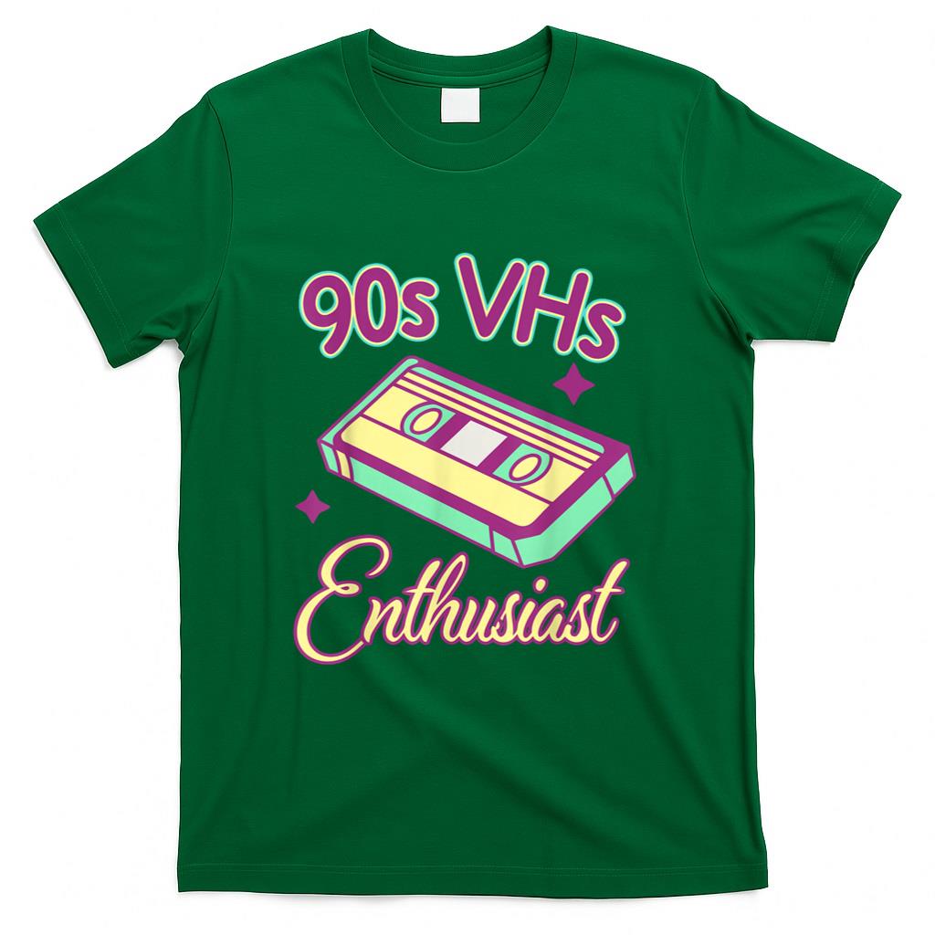 Retro Nostalgia - Retro VHS Nostalgie Vintage Kassettenliebhaber Design T-Shirt
