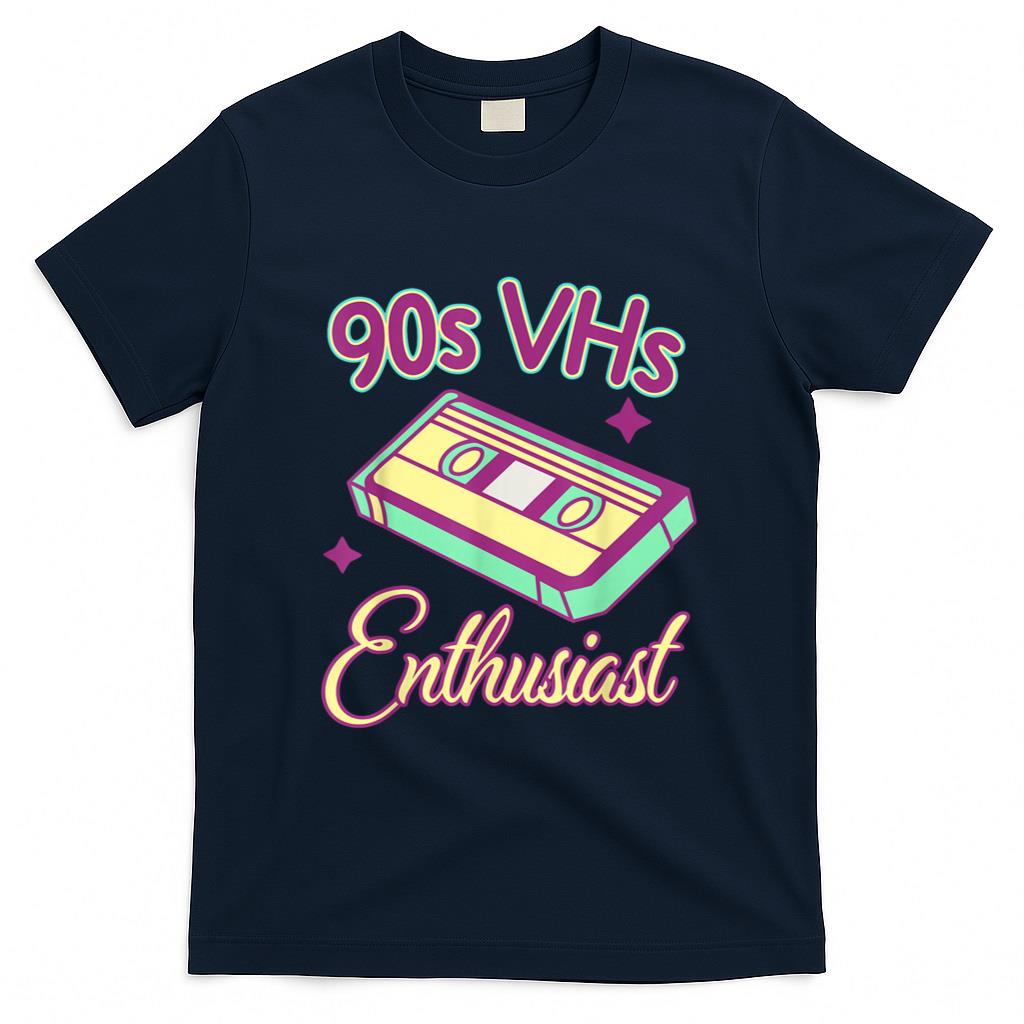 Retro Nostalgia - Retro VHS Nostalgie Vintage Kassettenliebhaber Design T-Shirt
