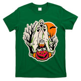 Disney 100 Donald Duck Trick or Treat Ghosts Halloween D100 T-Shirt
