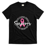 Pink Ribbon Survivor Believe Faith Breast Cancer Awareness Tank Top