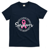 Pink Ribbon Survivor Believe Faith Breast Cancer Awareness Tank Top