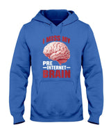 Retro Nostalgia - Womens I Miss My Pre-Internet Brain Digital Nostalgia Retro - T-Shirt