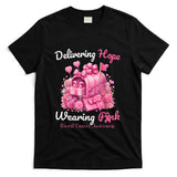 Postal Worker Breast Cancer Awareness October We Wear Pink T-Shirt_1