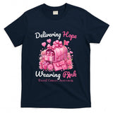 Postal Worker Breast Cancer Awareness October We Wear Pink T-Shirt_1