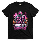 Pink Out Tackle Breast Cancer Awareness American Football T-Shirt