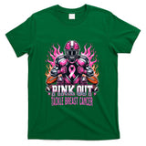 Pink Out Tackle Breast Cancer Awareness American Football T-Shirt