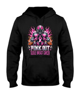 Pink Out Tackle Breast Cancer Awareness American Football T-Shirt