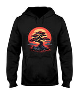 Retro Nostalgia - Bonsai Tree Nostalgia Retro 80s Inspired Bonzai Illustration T-Shirt