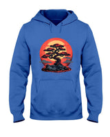 Retro Nostalgia - Bonsai Tree Nostalgia Retro 80s Inspired Bonzai Illustration T-Shirt