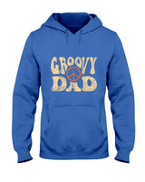 Retro Nostalgia - Groovy Dad 70s Aesthetic Nostalgia 1970's Retro Dad T-Shirt