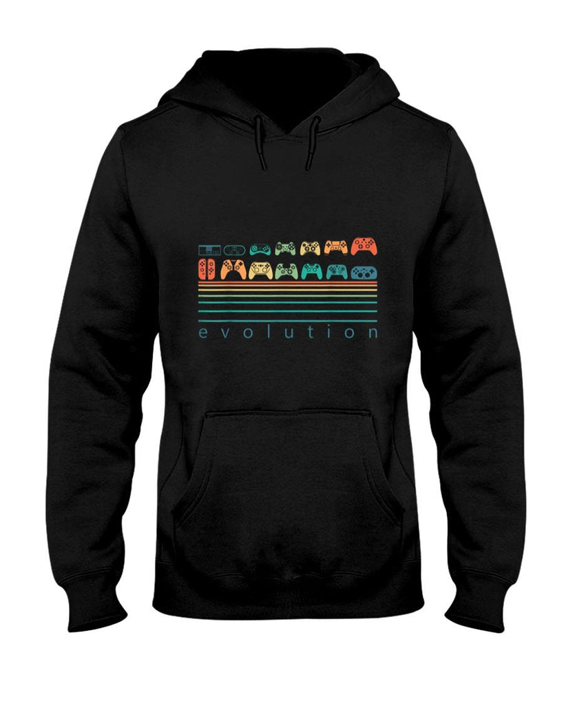 Retro Nostalgia - Video Game Controller Evolution 80s 90s Retro Gaming Gamer T-Shirt