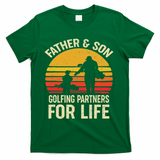 Golf Golfing Father Son Matching Dad T-Shirt