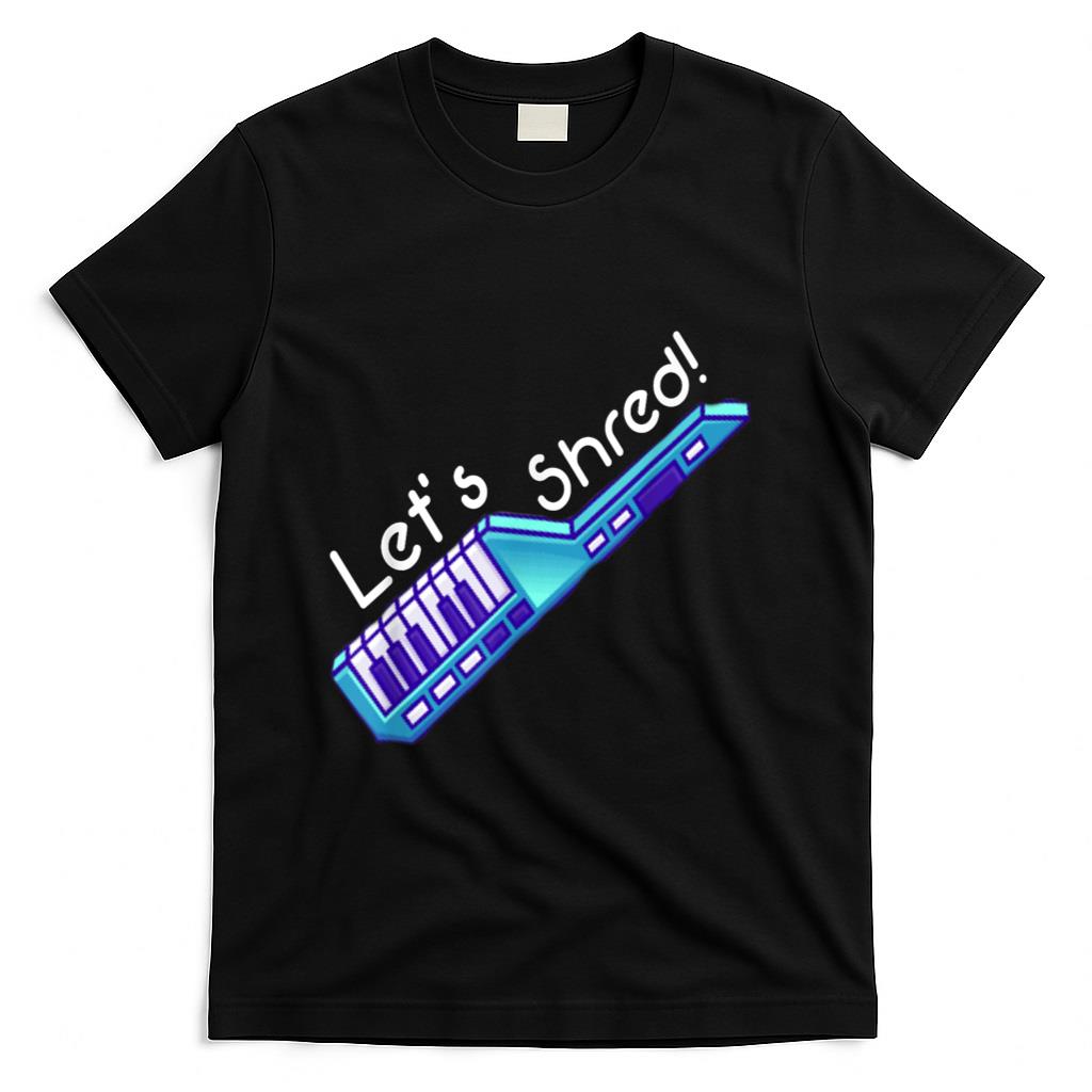 Retro Nostalgia - Funny Keytar Shred Tshirt - Retro Music Nostalgia_1