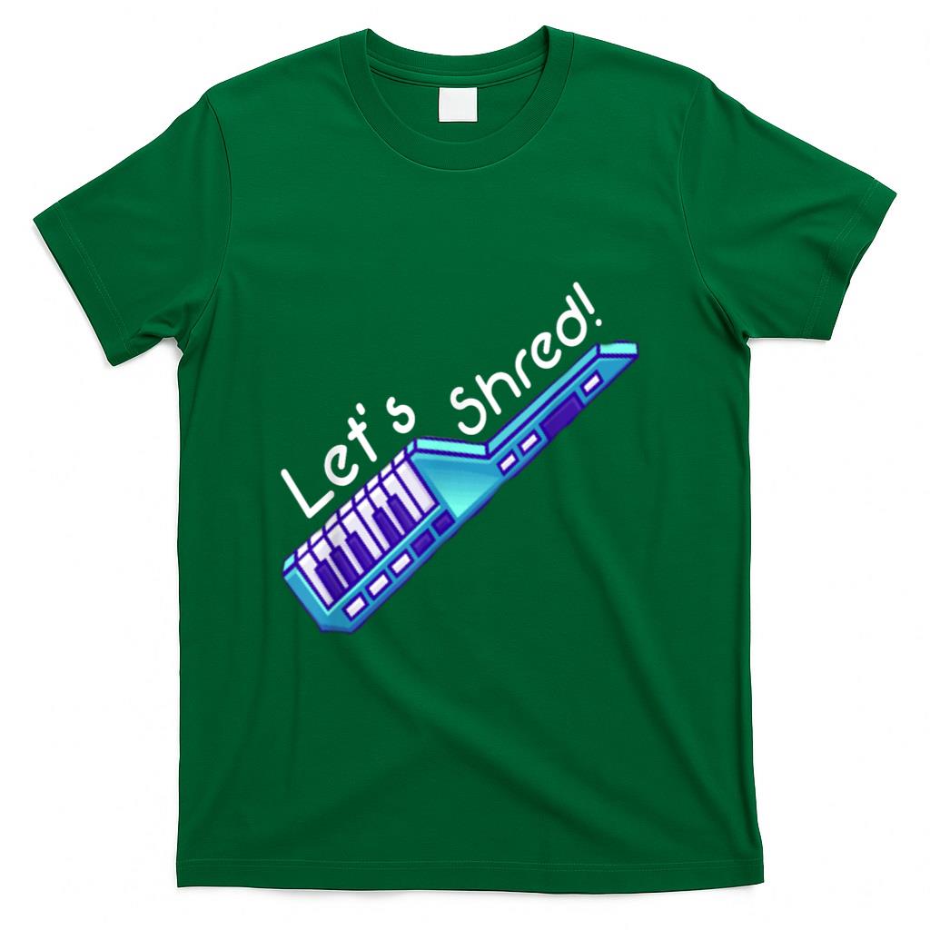 Retro Nostalgia - Funny Keytar Shred Tshirt - Retro Music Nostalgia_1