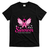 Im A Survivor Breast Cancer Awareness Women T-Shirt