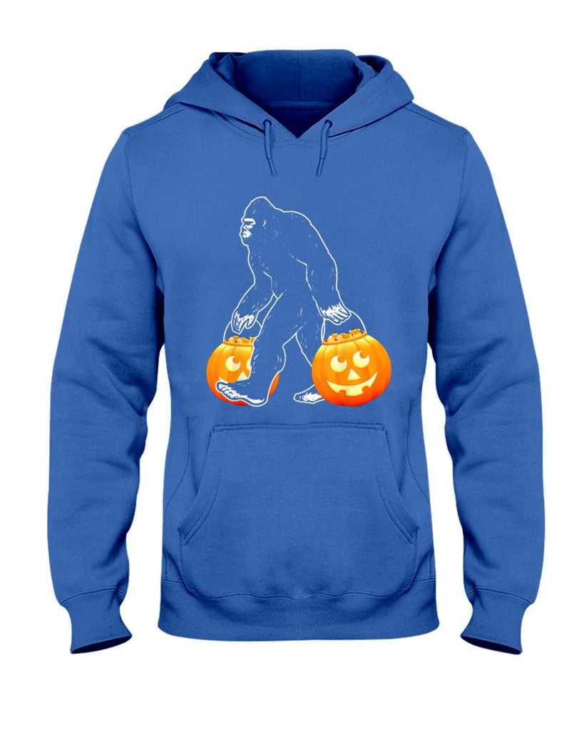 Sasquatch Halloween Trick-or-Treat Pumpkin T-Shirt