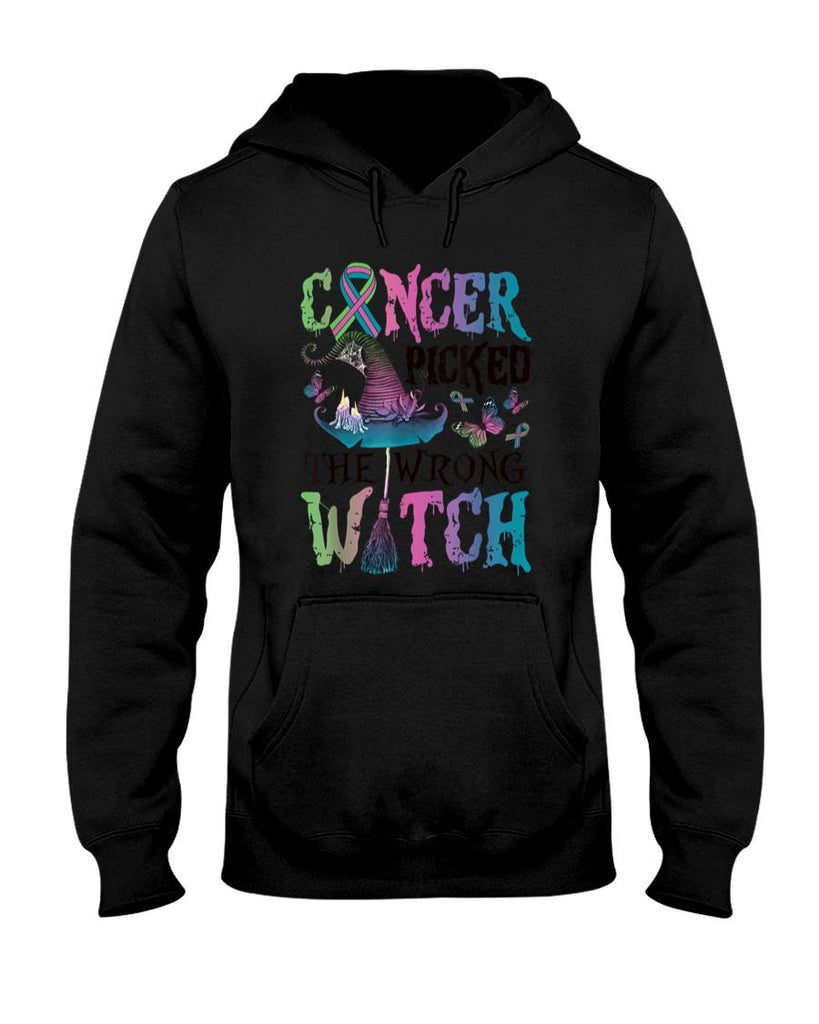Metastatic Breast Cancer Picked The Wrong Witch Halloween T-Shirt