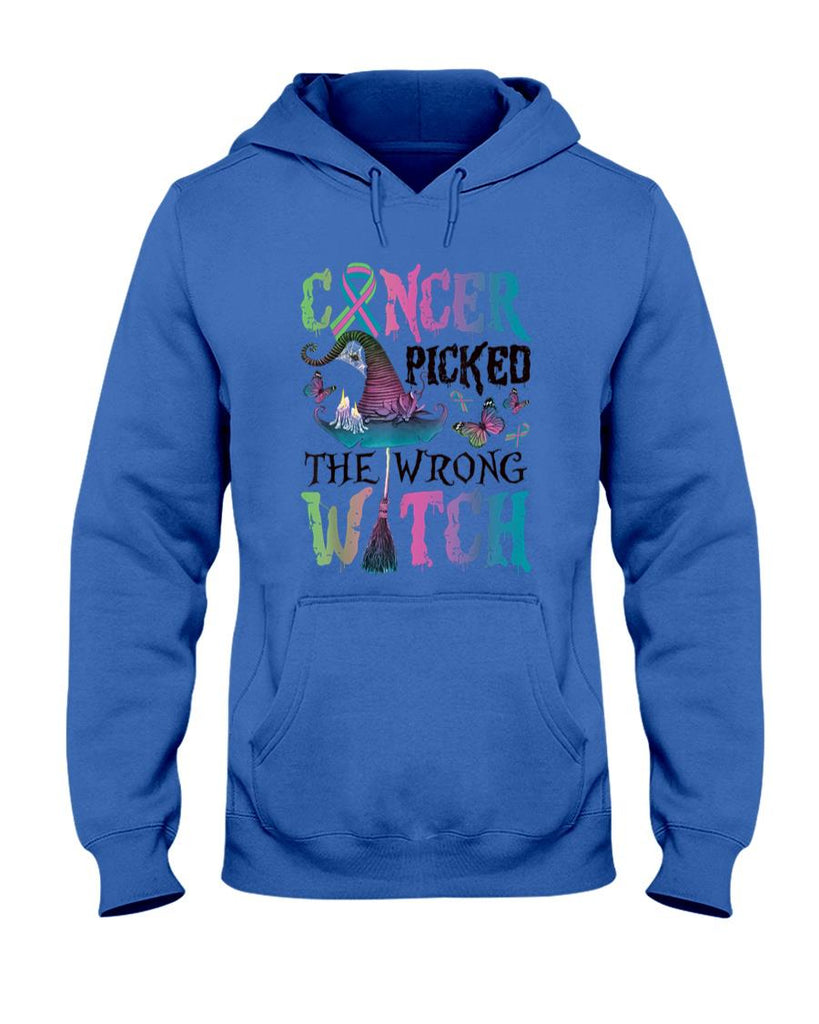 Metastatic Breast Cancer Picked The Wrong Witch Halloween T-Shirt