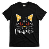 Vampurr Vampire Trick Or Treating Cat Lover Halloween T-Shirt