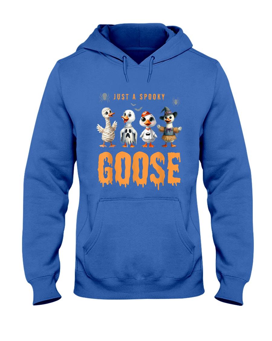 Just A Spooky Goose Funny Halloween Animals Trick Or Treat T-Shirt