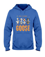 Just A Spooky Goose Funny Halloween Animals Trick Or Treat T-Shirt