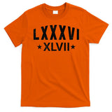 86-47-Roman-Numerals-LXXXVI-XLVII-8647-Subtle-Anti-Trump T-Shirt