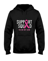 Breast Cancer Ribbon Support Squad Awareness Men Women Kids T-Shirt