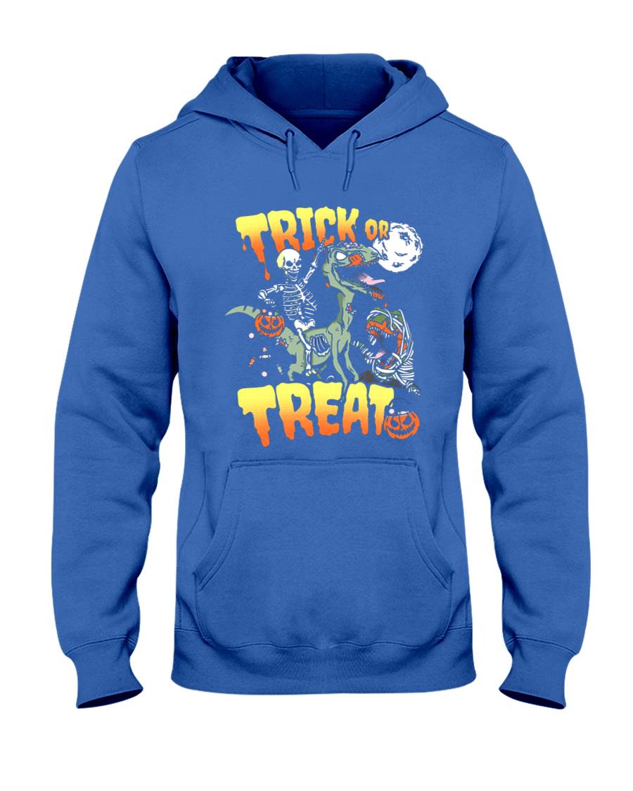 Skeleton Riding Zombie Dinosaur Trick or Treat Halloween Essential T-Shirt