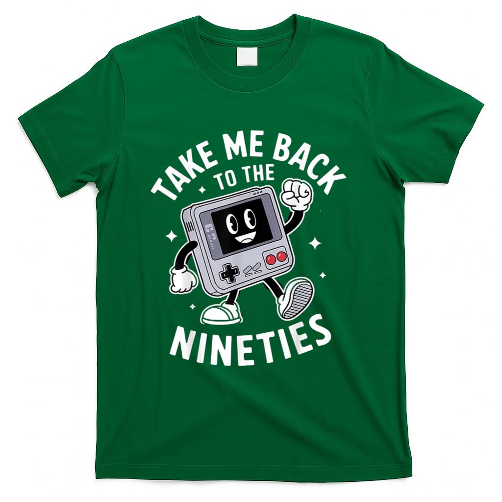 Retro Nostalgia - Take Me Back To The Nineties 90's Retro Gamer Nostalgia T-Shirt