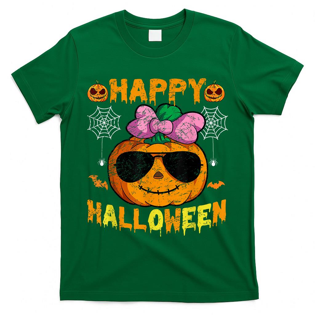 Funny Halloween Trick Or Treat Pumpkin Happy Halloween 2025  Style 1 T-Shirt